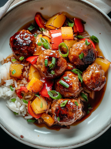 Gluten-Free Sweet and Sour Meatballs